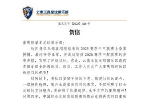 祝贺重庆铜梁龙夺得2025赛季中甲联赛亚军！